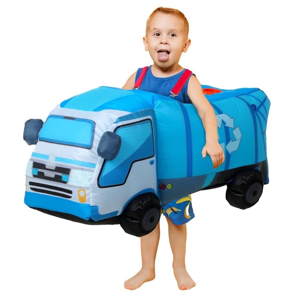 Kids Blue Recycling Truck Costume